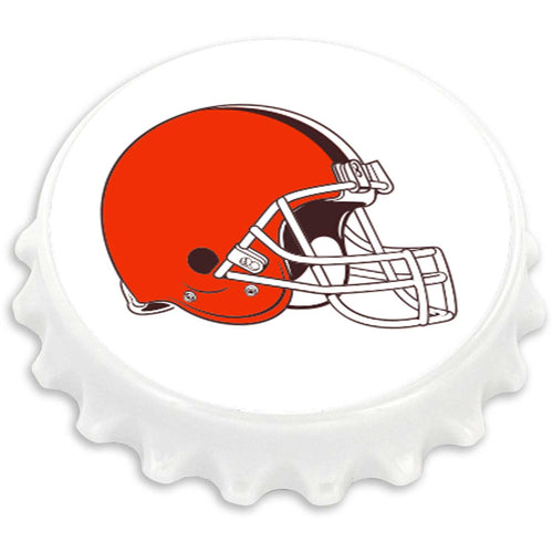 WHOLESALE CLEVELAND BROWNS BOTTLE CAP BOTTLE OPENER MAGNET (OC)