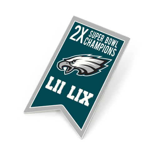 WHOLESALE PHILADELPHIA EAGLES CHAMPIONSHIP BANNER PIN (SP)