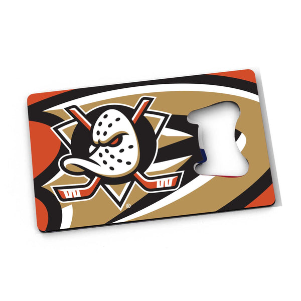 WHOLESALE ANAHEIM DUCKS CREDIT CARD BOTTLE OPENER MAGNET