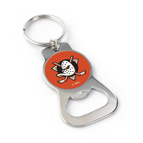 WHOLESALE ANAHEIM DUCKS BOTTLE OPENER KEYCHAIN PRIM. LOGO