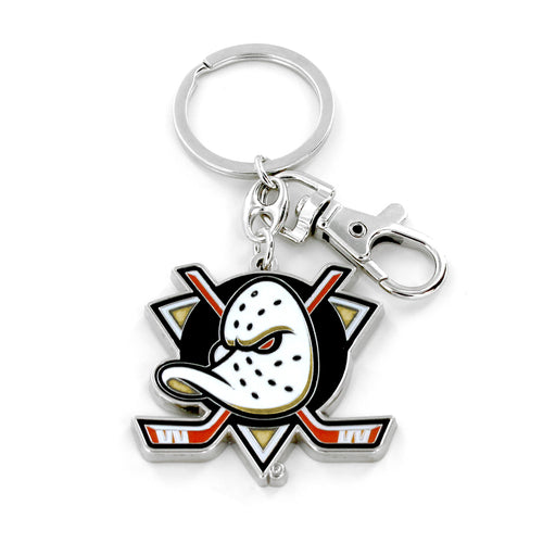 WHOLESALE ANAHEIM DUCKS TEAM LOGO HEAVYWEIGHT KEYCHAIN