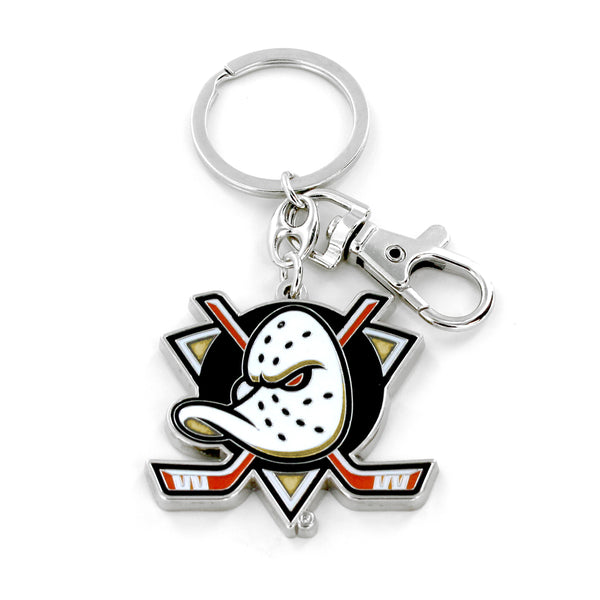 WHOLESALE ANAHEIM DUCKS TEAM LOGO HEAVYWEIGHT KEYCHAIN