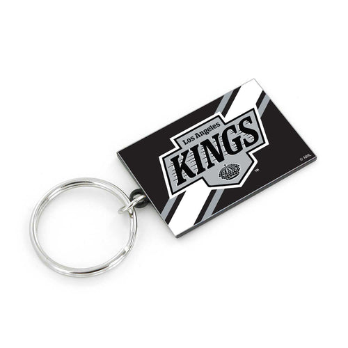 WHOLESALE LOS ANGELES KINGS STRIPED KEYCHAIN