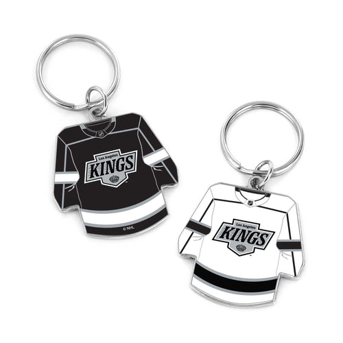 WHOLESALE LOS ANGELES KINGS REVERSIBLE HOME/AWAY JERSEY KEYCHAIN