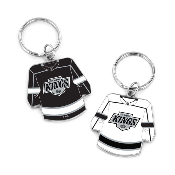 WHOLESALE LOS ANGELES KINGS REVERSIBLE HOME/AWAY JERSEY KEYCHAIN