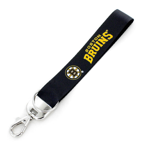 WHOLESALE BOSTON BRUINS DELUXE WRISTLET KEYCHAIN