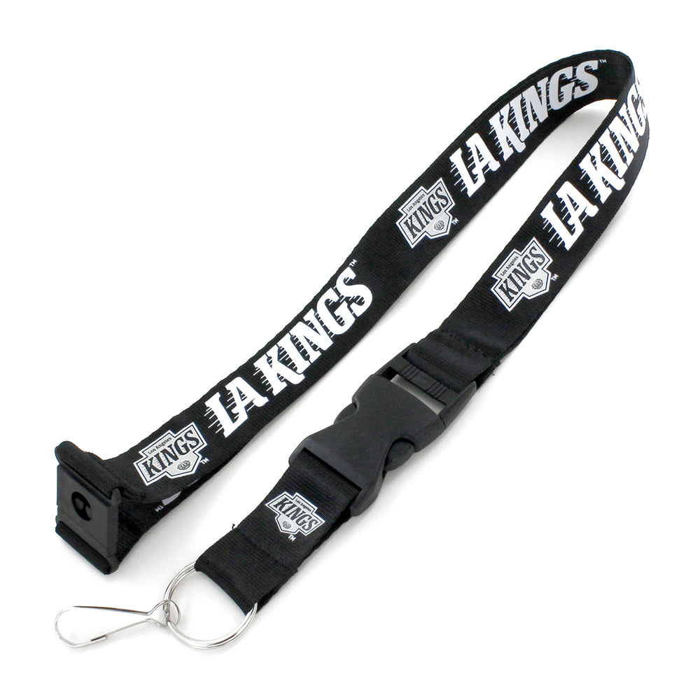 WHOLESALE LOS ANGELES KINGS (BLACK) TEAM LANYARD