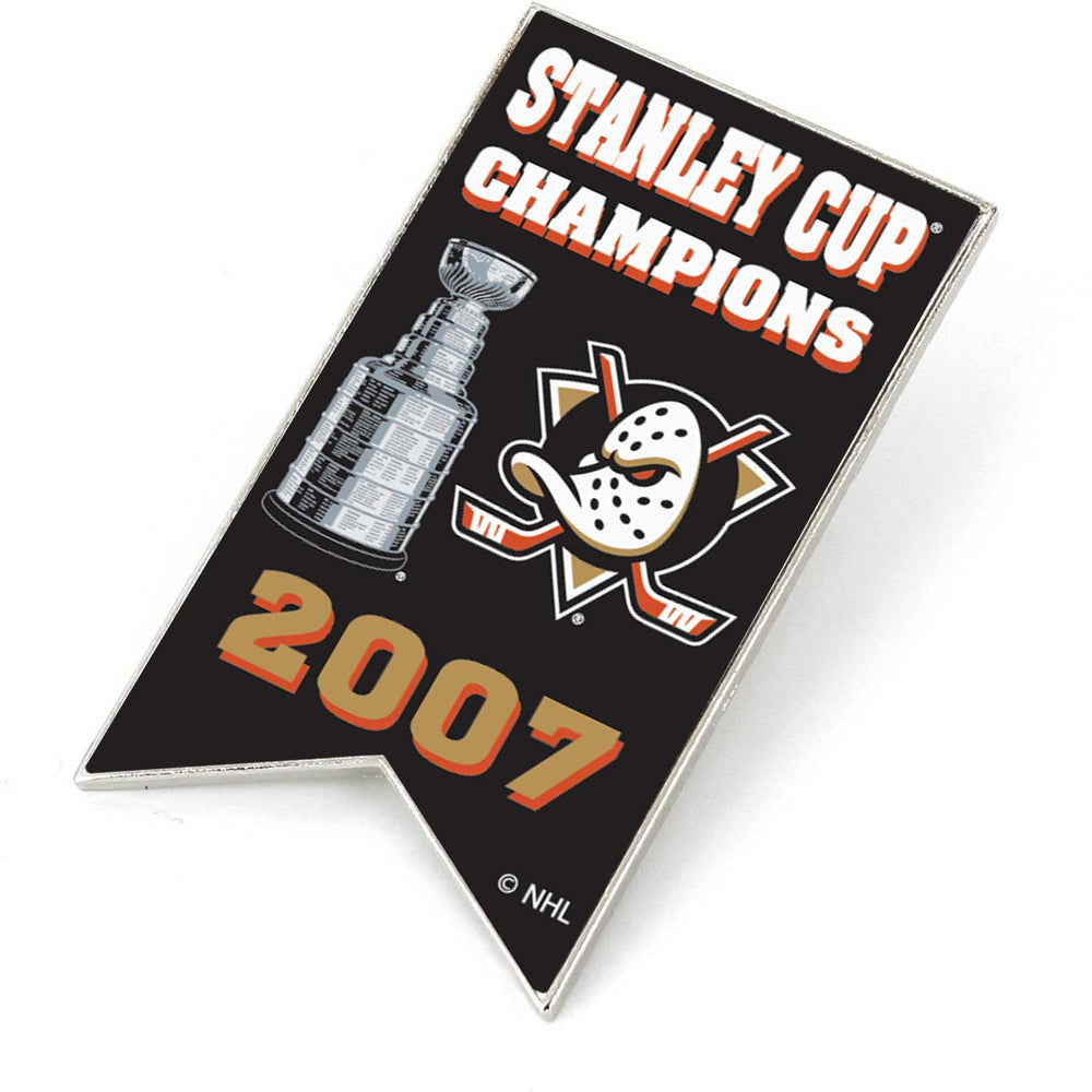 WHOLESALE ANAHEIM DUCKS CHAMPIONSHIP BANNER PIN (SP)