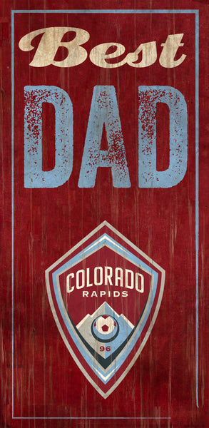 Wholesale MLS0632-Best Dad 6x12 / S0632-Colorado Rapids