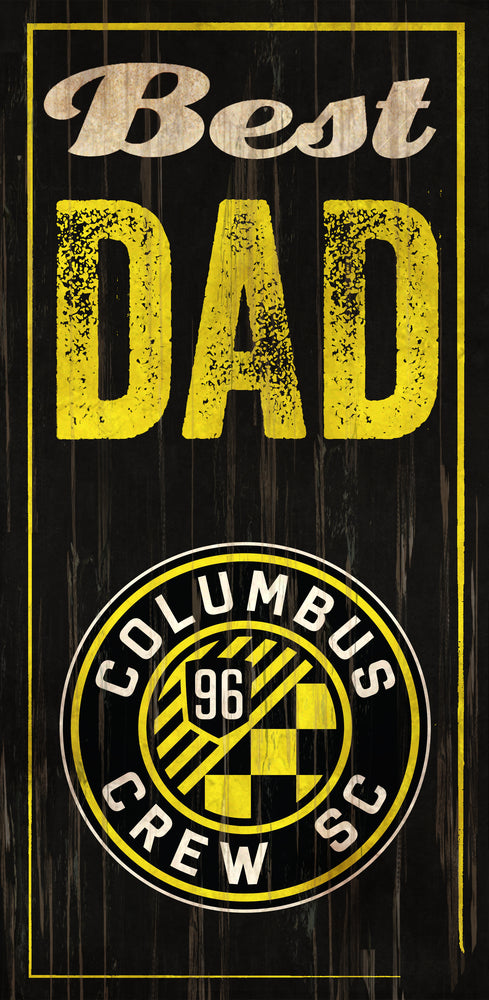 Wholesale MLS0632-Best Dad 6x12 / S0632-Columbus Crew SC