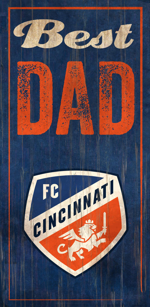 Wholesale MLS0632-Best Dad 6x12 / S0632-FC Cincinnati