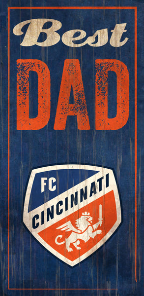 Wholesale MLS0632-Best Dad 6x12 / S0632-FC Cincinnati