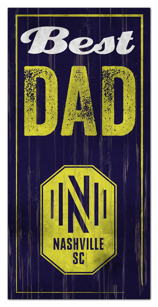 Wholesale MLS0632-Best Dad 6x12 / S0632-Nashville SC