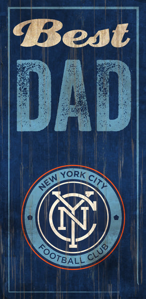 Wholesale MLS0632-Best Dad 6x12 / S0632-NewYorkCityFC
