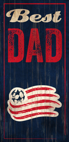 Wholesale MLS0632-Best Dad 6x12 / S0632-New England Revolution