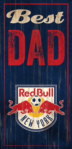 Wholesale MLS0632-Best Dad 6x12 / S0632-New York Red Bulls