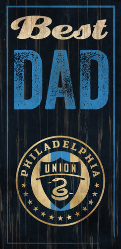 Wholesale MLS0632-Best Dad 6x12 / S0632-Philadelphia Union