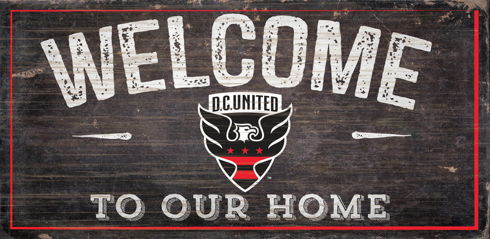 Wholesale MLS0654-Welcome To Our Home 6x12 / S0654-DC United