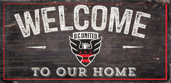 Wholesale MLS0654-Welcome To Our Home 6x12 / S0654-DC United
