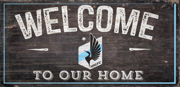 Wholesale MLS0654-Welcome To Our Home 6x12 / S0654-Minnesota United