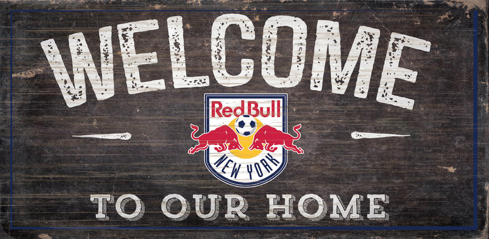 Wholesale MLS0654-Welcome To Our Home 6x12 / S0654-New York Red Bulls