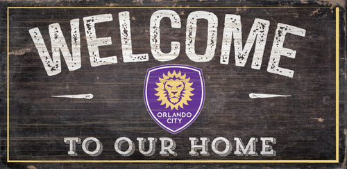 Wholesale MLS0654-Welcome To Our Home 6x12 / S0654-Orlando City