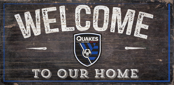 Wholesale MLS0654-Welcome To Our Home 6x12 / S0654-San Jose Earthquake