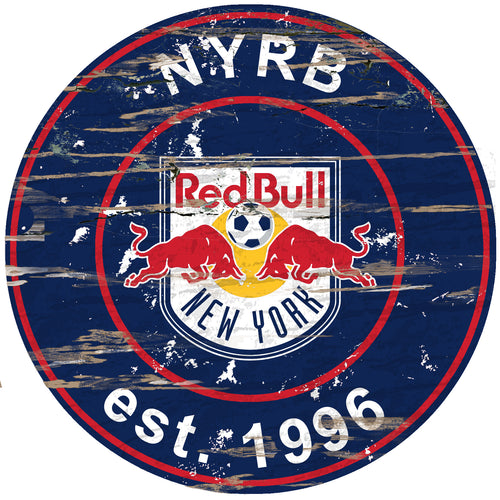 Wholesale MLS0659-Wooden Circle / S0659-New York Red Bulls