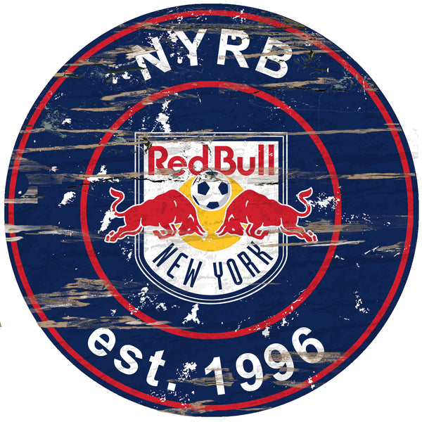 Wholesale MLS0659-Wooden Circle / S0659-New York Red Bulls