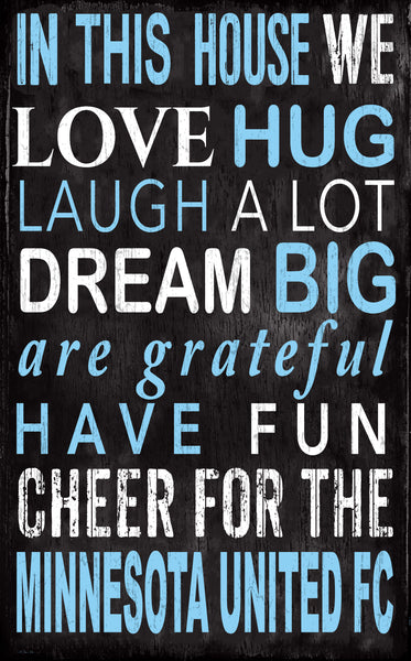 Wholesale MLS0725-In This House 11x19 / Side by Side / S0725-Minneosta United