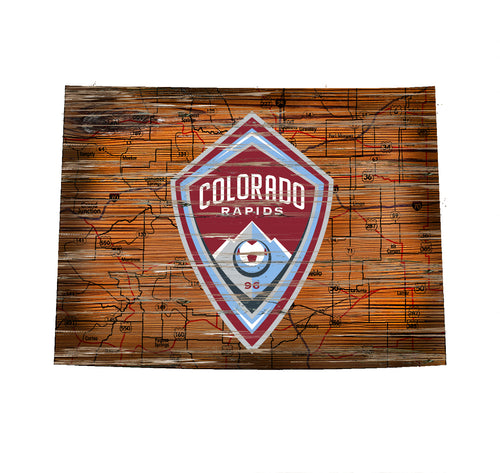 Wholesale MLS0728-State Cutout / S0728-Colorado Rapids