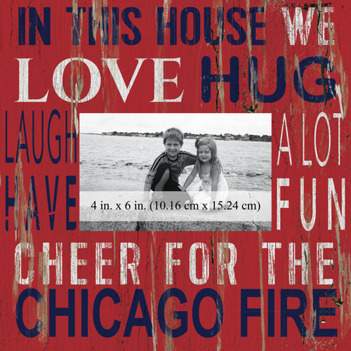 Wholesale MLS0734-In This House 10x10 Frame / S0734-Chicago Fire