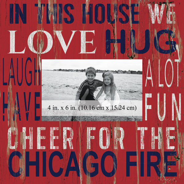 Wholesale MLS0734-In This House 10x10 Frame / S0734-Chicago Fire