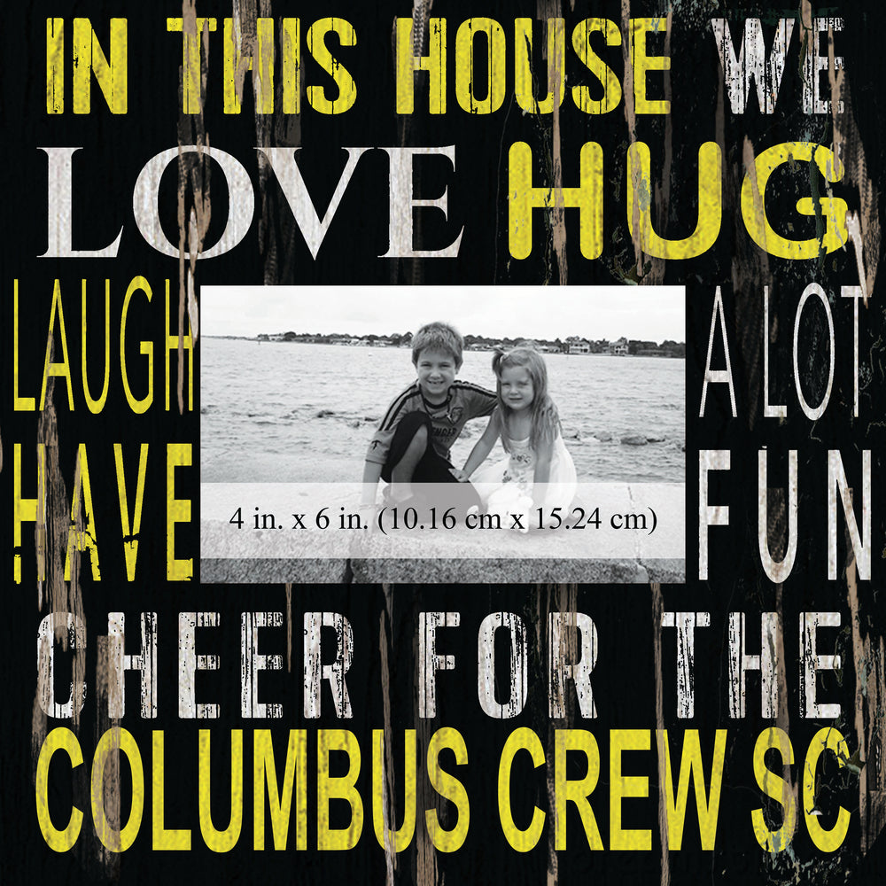 Wholesale MLS0734-In This House 10x10 Frame / S0734-Columbus Crew