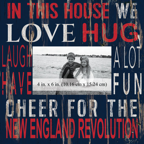 Wholesale MLS0734-In This House 10x10 Frame / S0734-New England Revolution