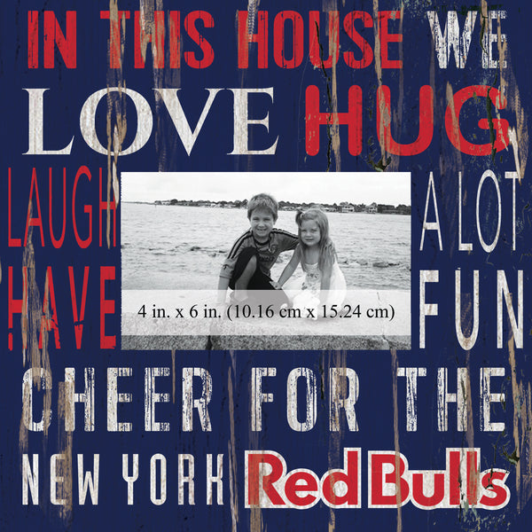 Wholesale MLS0734-In This House 10x10 Frame / S0734-New York Red Bulls