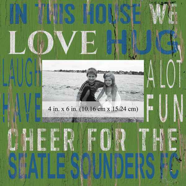 Wholesale MLS0734-In This House 10x10 Frame / S0734-Seattle Sounders