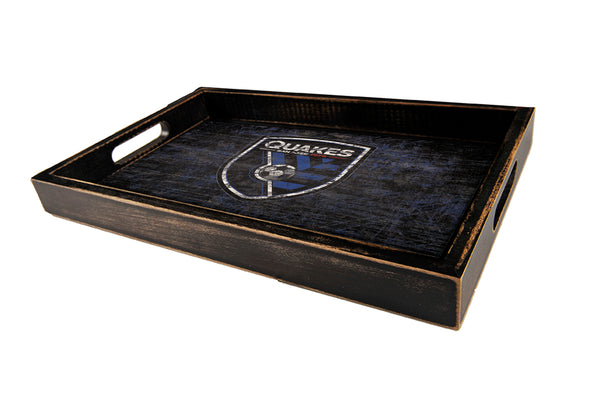 Wholesale MLS0760-Distressed Tray Color / S0760-San Jose Earthquakes