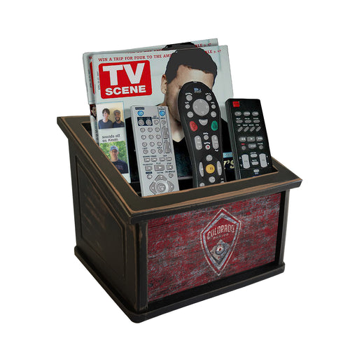 Wholesale MLS0764-Distressed Media Organizer Color / S0764-Colorado Rapids