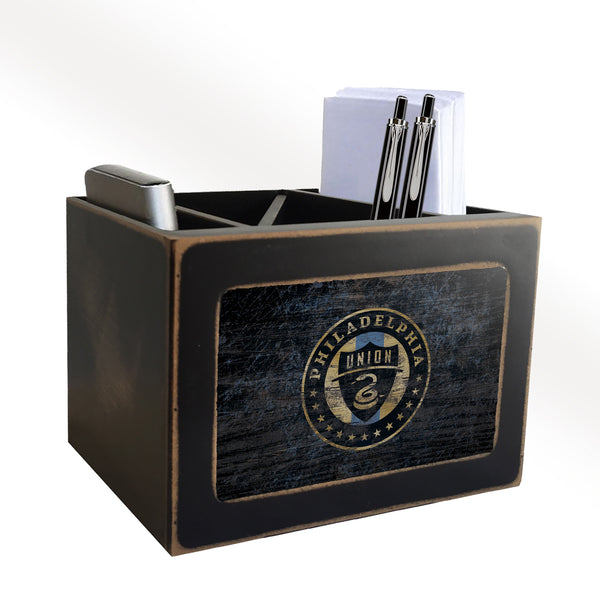 Wholesale MLS0767-Distressed Desktop Organizer Color / S0767-Philadelphia Union