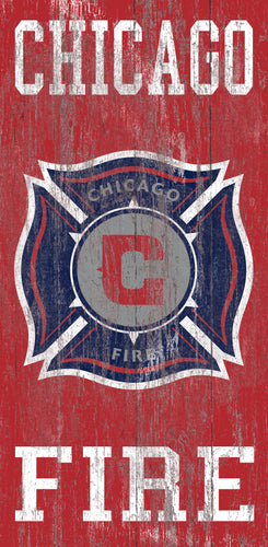 Wholesale MLS0786-Distressed Historic Logo 6x12 / S0786-Chicago Fire