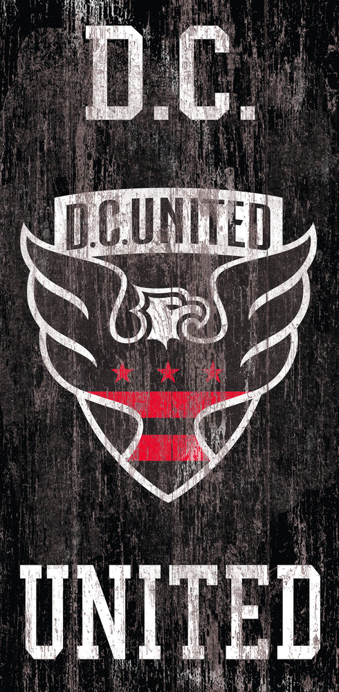 Wholesale MLS0786-Distressed Historic Logo 6x12 / S0786-DC United