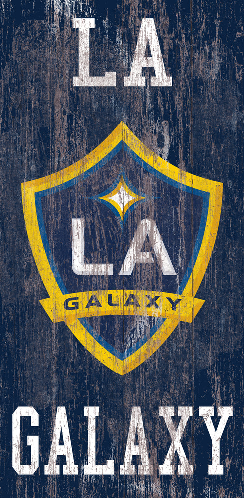 Wholesale MLS0786-Distressed Historic Logo 6x12 / S0786-LA Galaxy