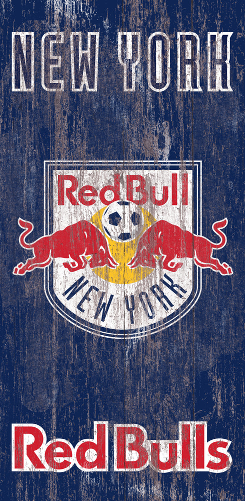 Wholesale MLS0786-Distressed Historic Logo 6x12 / S0786-New York Red Bulls