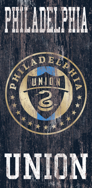 Wholesale MLS0786-Distressed Historic Logo 6x12 / S0786-Philadelphia Union