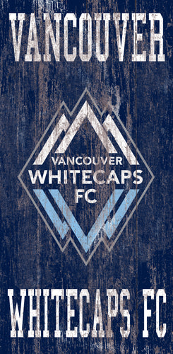 Wholesale MLS0786-Distressed Historic Logo 6x12 / S0786-Vancouver Whitecaps