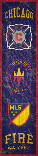 Wholesale MLS0787-Heritage Banner 6x24 / S0787-Chicago Fire