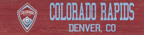 Wholesale MLS0846-Team Name 6x24 / S0846-Colorado Rapids