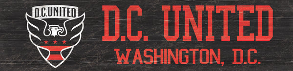 Wholesale MLS0846-Team Name 6x24 / S0846-DC United