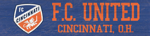 Wholesale MLS0846-Team Name 6x24 / S0846-FC Cincinnati